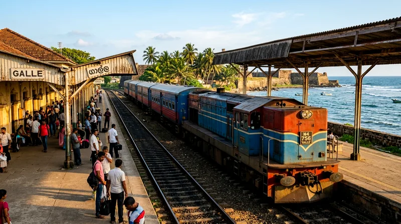 Colombo to Galle Train: Coastal Line Tickets and Timetable