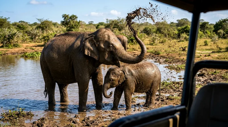 Udawalawe Safari: Elephant Tours and Park Tickets